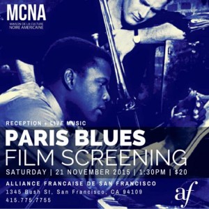 Paris Blues Film Screening + Reception & Live Music