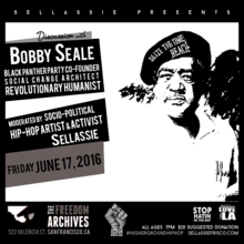 Discussion with Bobby Seale; Moderated by Sellassie Freedom Archives San Francisco, CA